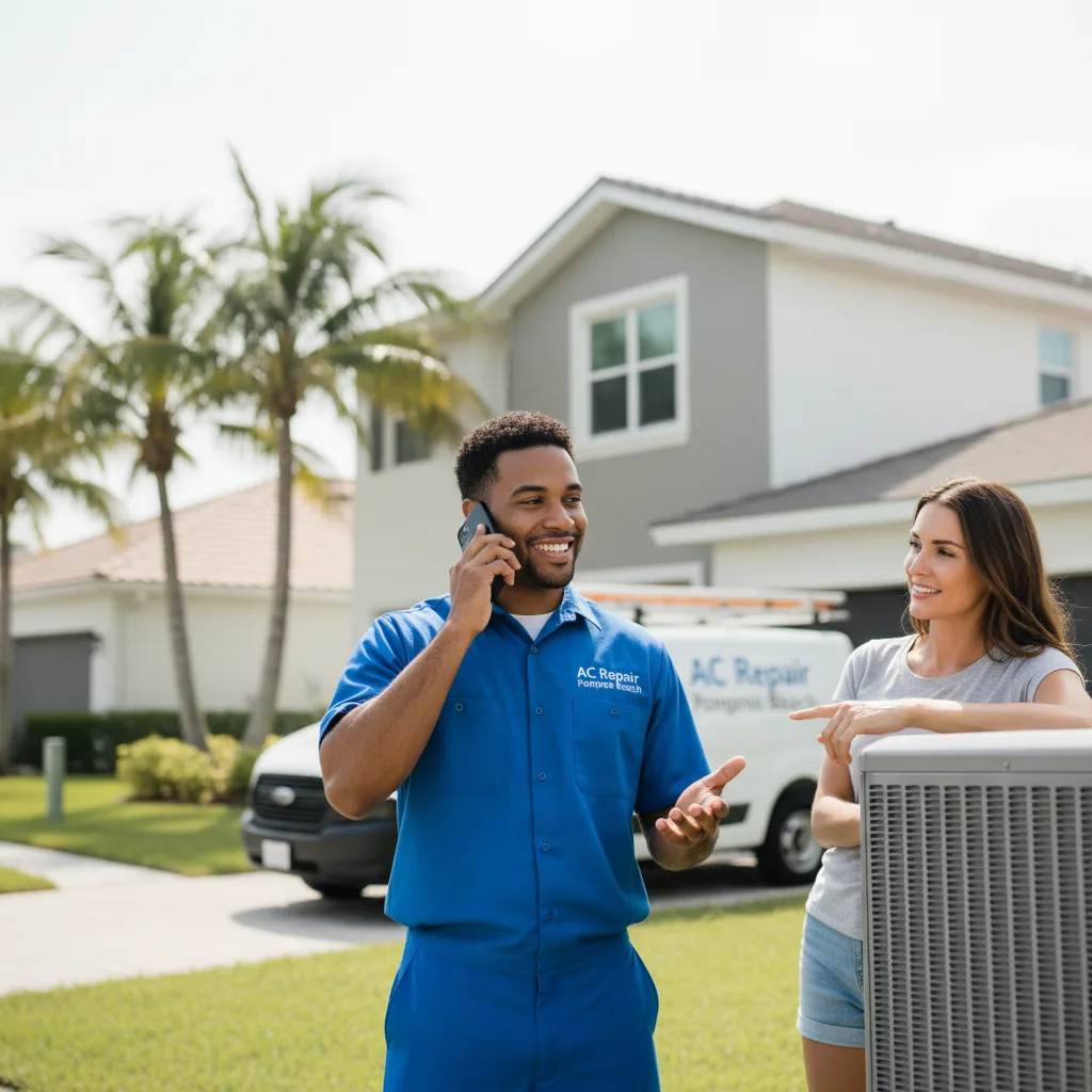 AC Repair Pompano Beach customer support in Cumberland Center